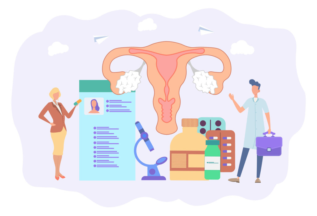 여성이 질 유산균을 찾는 다양한 건강 고민을 담은 인포그래픽